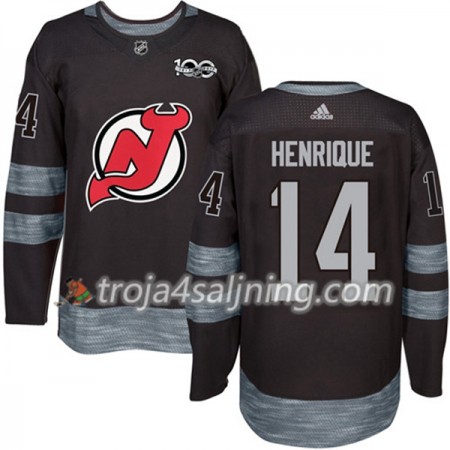 New Jersey Devils tröja Adam Henrique 14 1917-2017 100th Anniversary Adidas Svart Authentic - NHL Tröjor Herr New Jersey Devils tröja Adam Henrique 14 1917-2017 100th Anniversary Adidas Svart Authentic - NHL Tröjor Herr